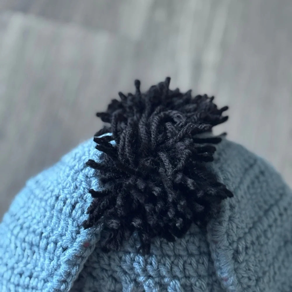 NWT Handmade Eeyore Baby Hat (0-3M) Disney Photo Prop / Costume